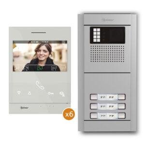 Kit edificio video N5206/ART 4 XLite 6P Golmar 12415206