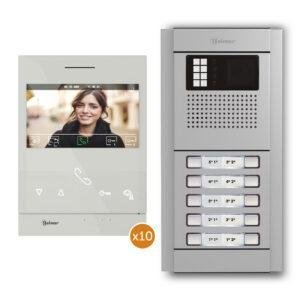 Kit edificio video N5210/ART 4 XLite 10P Golmar 12415210