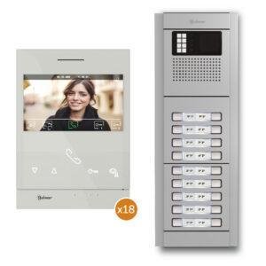 Kit edificio video N5218/ART 4 XLite 18P Golmar 12415218