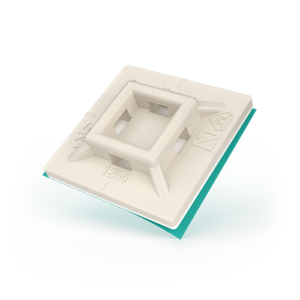 Pack de 100ud Base adhesiva Unex 19x19 en U60X