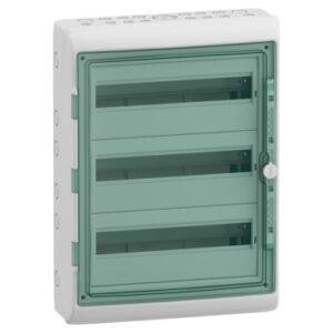Schneider 3 Filas 54 Módulos 13986 Caja estanca Kaedra Superfície IP65