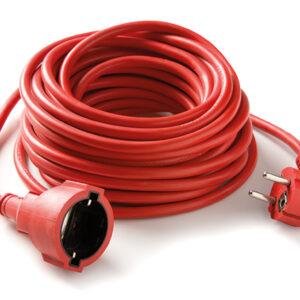 Famatel Prolongador 15m cable 3G1,5 Rojo