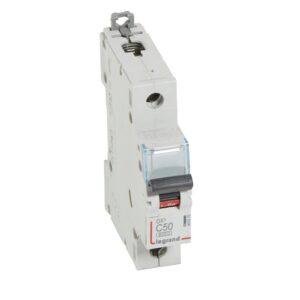 Legrand DX3 6/10 KA C 1P 50A