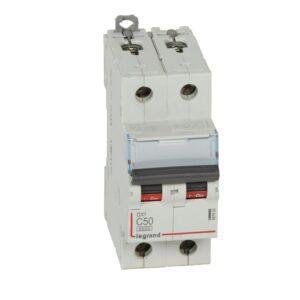 Legrand DX3 6/10 KA C 2P 50A