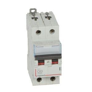 Legrand DX3 6/10 KA C 2P 63A