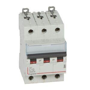 Legrand DX3 6/10 KA C 3P 10A