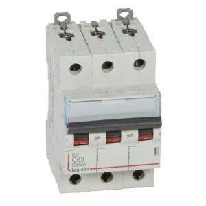 Legrand DX3 6/10 KA C 3P 63A