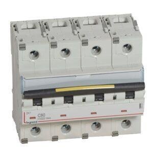 Legrand DX3 10/16kA C 4P 80A