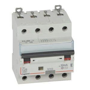Legrand DX3 4P 30mA C25