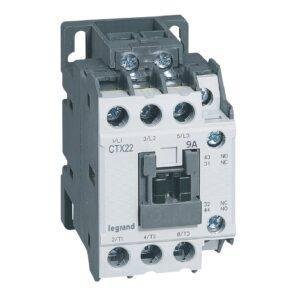 Legrand contactor CTX 3P 9A 1No1Nc 230V Ac