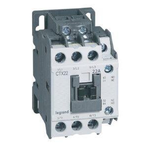 Legrand contactor CTX 3P 22A 1No1Nc 230V Ac