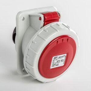 Base empotrar IP66-IP67 3P+T 400V 16A inclinada