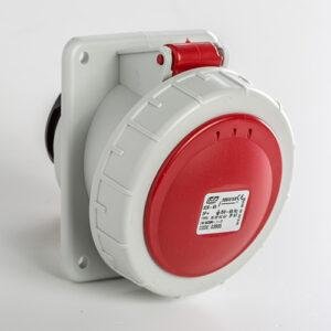 Base empotrar IP66-IP67 3P+T 400V 32A inclinada