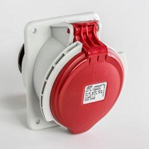 Base empotrar inclinada IP44 3P+N+T 400V 32A 6H