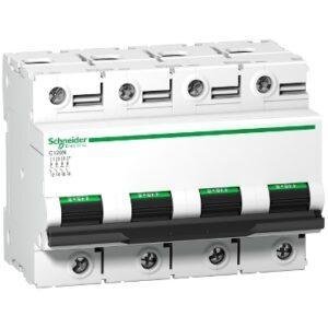 A9N18371 Schneider Magnetotérmico Acti9 C120N 4P 63 A C curva 10000 A (IEC 60898-1) 10 kA (IEC 60947-2)