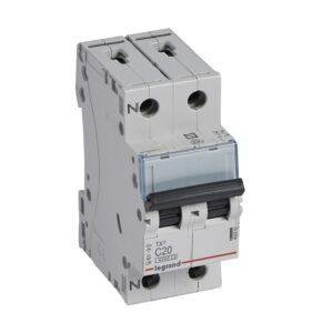 Legrand TX3 6KA C P+N 20A