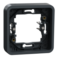 Schneider Mureva Styl Marco 1 elemento con garras IP55 Gris MUR34108