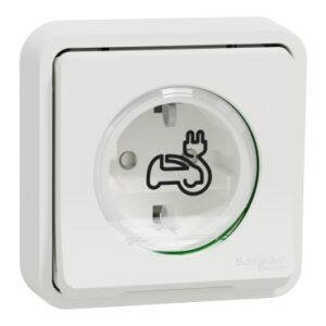 MUR39013 Schneider Mureva Styl Toma Reforzada empotrar Blanco