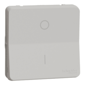 MUR39033 Schneider Mureva Styl Interruptor Estanco para instalación en superficie o empotrar Blanco