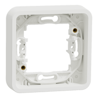 Schneider Mureva Styl Marco 1 elemento IP55 Blanco MUR39107