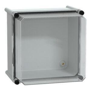 Schneider Caja poliester / transparente 27x27x23 IP65