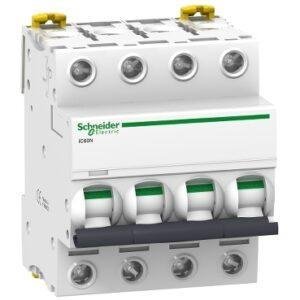 Schneider iC60N 4P 50A curva D