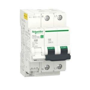 Schneider R9L20650 Resi9 Combi SPU 1PN C 50A