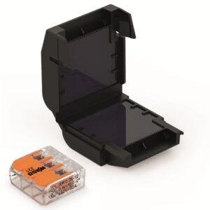 Cellpack EASY-PROTECT 113/Caja 12 unidades - Envolvente con gel libre silicona bornes wago 221