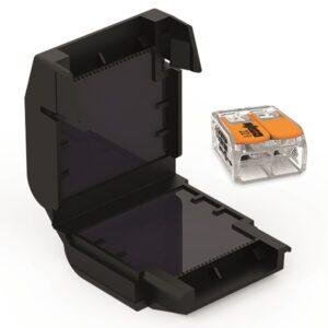 Cellpack EASY-PROTECT 412 - Envolvente rellena de gel libre silicona con bornes WAGO COMPACT 221