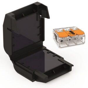 Cellpack EASY-PROTECT 413 - Envolvente rellena de gel libre silicona con bornes WAGO COMPACT 221
