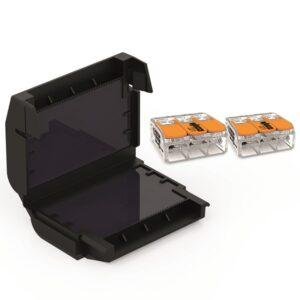 Cellpack EASY-PROTECT 623 - Envolvente rellena de gel libre silicona con bornes WAGO COMPACT 221