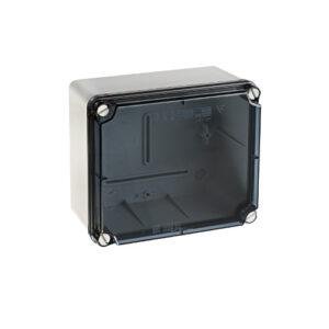 IDE CAJA DE DERIVACIÓN IP65-IP67 155x179x100 LATERALES LISOS TAPA TRANSPARENTE Referencia: ELT171