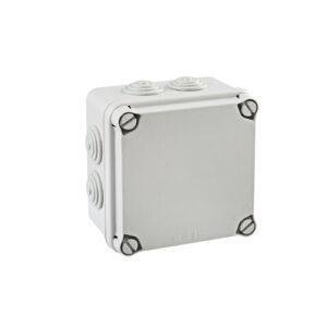 IDE CAJA DE DERIVACIÓN IP65 121x121x68 CON CONOS TAPA OPACA Referencia: EV111