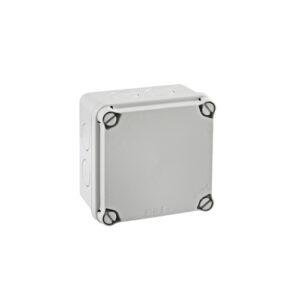 IDE CAJA DE DERIVACIÓN IP65-IP67 113x113x68 ENTRADAS PRETROQUELADAS TAPA OPACA Referencia: EX111