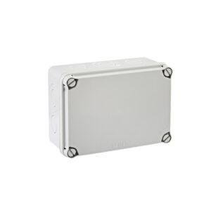 IDE CAJA DE DERIVACIÓN IP65-IP67 121x166x80 ENTRADAS PRETROQUELADAS TAPA OPACA Referencia: EX161