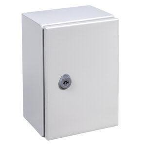 IDE ARMARIO MURAL IP66 ACERO LAMINADO 250x200x150 PUERTA OPACA CON PLACA Referencia: GN252015