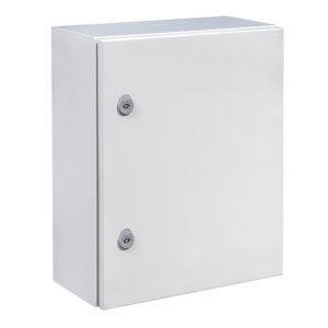 IDE ARMARIO MURAL IP66 ACERO LAMINADO 500x300x150 PUERTA OPACA CON PLACA Referencia: GN503015