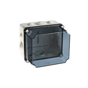 IDE CAJA GUARDAMOTOR IP65 165x189x158 CON CONOS TAPA TRANSPARENTE Referencia: GSVT171