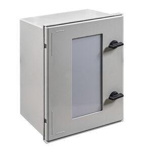 IDE ARMARIO MURAL IP66 POLIÉSTER 300x250x140 PUERTA TRANSPARENTE Referencia: POL302514PT
