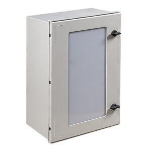IDE ARMARIO MURAL IP66 POLIÉSTER 800x600x300 PUERTA TRANSPARENTE Referencia: POL806030PT