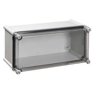 IDE CAJA DOBLE AISLAMIENTO IP66 POLIÉSTER TAPA PC TRANSPARENTE 6x3 MÓDULOS Referencia: ROC63PT
