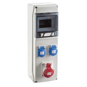 IDE COFRET IP54 CON TOMAS DE CORRIENTE 1x6 MÓDULOS (CSN6PT) Referencia: SV6302