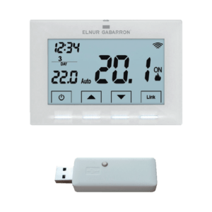 Gabarron CTM21 WIFI cronotermostato de ambiente con conexión wifi con g control hub usb