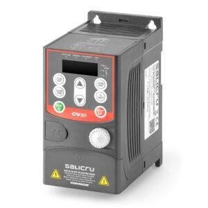 variador de frecuencia cv30-004-s2 0,4kw 2,5a entrada monofasica 220~240v
