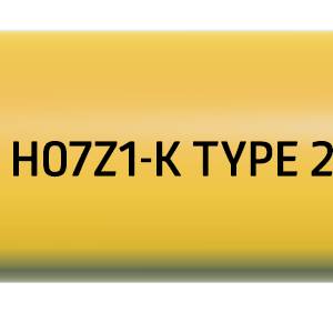 Rollo Cable 200 metros 1mm Amarillo 750V ES05Z1-K (AS)