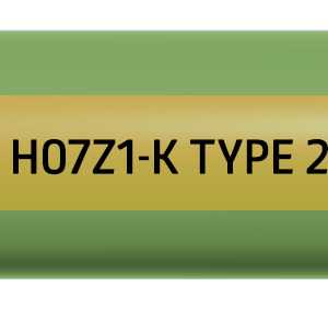 Rollo Cable 100 metros 25mm Amar/Verde 750V H07Z1-K (AS)