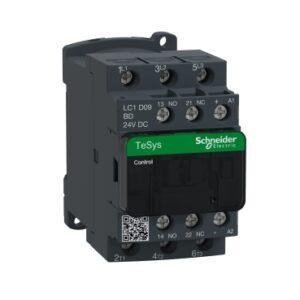 Contactor TeSys D 9 A - 24 V CC bobina LC1D09BD