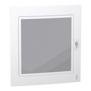Puerta PrismaSeT XS 3 Filas 24 Módulos Transparente