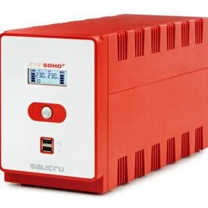 Salicru sai sps 1600 soho+ iec tecnología line-interactive doble cargador frontal usb