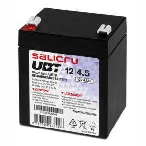 Salicru batería agm recargable ubt12/4,5 12v 4,5ah